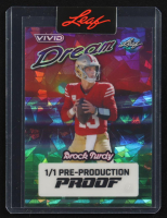 Travis Hunter 2024 Leaf Vivid Dream Crystal #1/1 Pre-Production Proof at PristineAuction.com