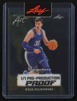 Kyle Filipowski 2024 Leaf Metal Classic Art #1/1 Pre-Production Proof RC at PristineAuction.com
