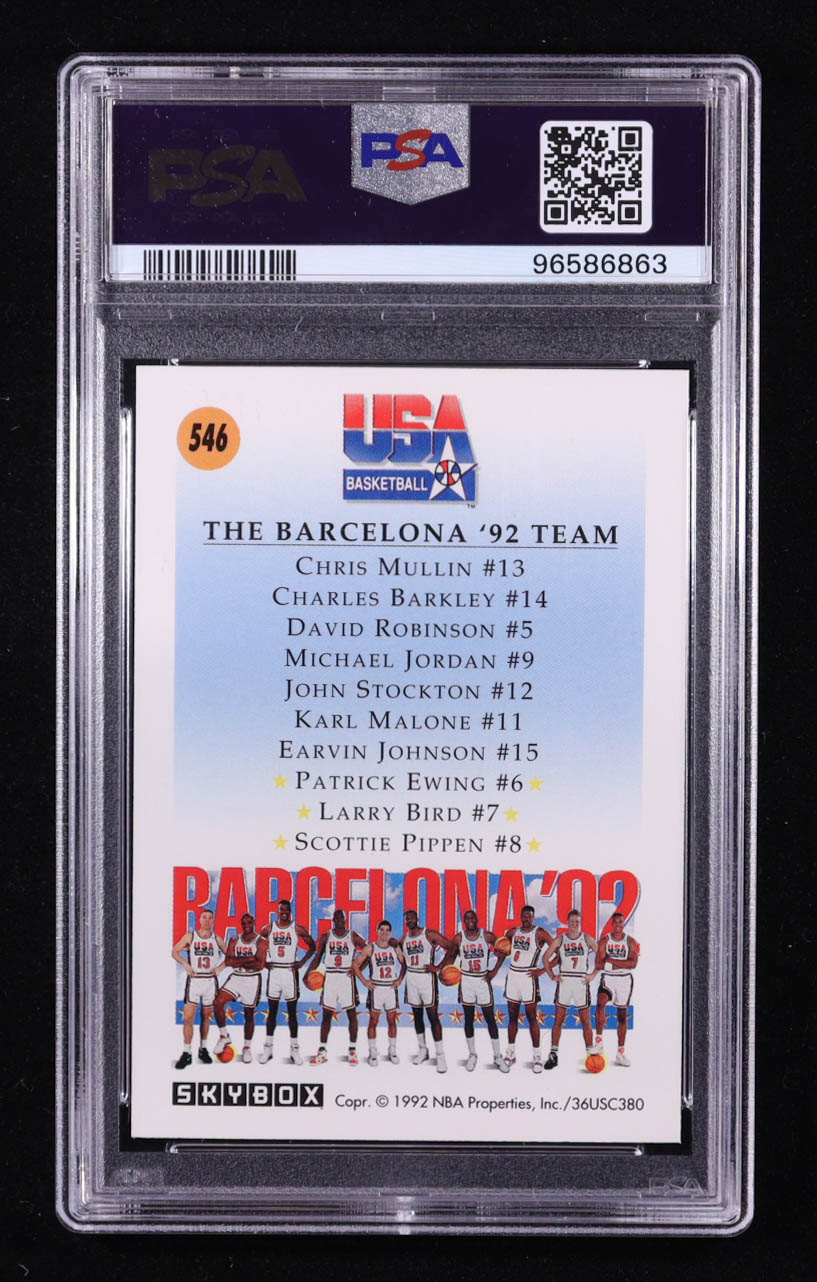 Team USA 3 1991-92 SkyBox #546 (PSA 10) at PristineAuction.com Team USA 3 1991-92 SkyBox #546 (PSA 10) at PristineAuction.com