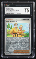 Billy & O'Nare 2025 Pokemon Journey Together #142 (CGC 10) at PristineAuction.com