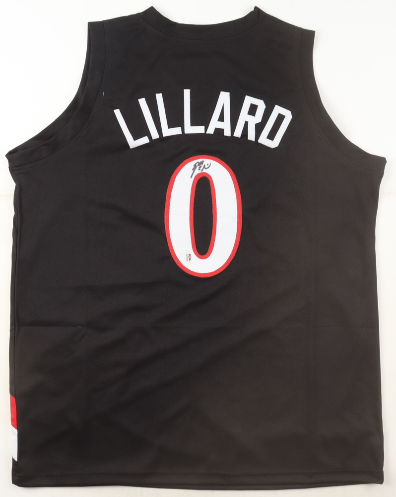 Damian Lillard Signed Jersey (PSA) at PristineAuction.com Damian Lillard Signed Jersey (PSA) at PristineAuction.com