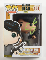 Steven Yeun Morgan Signed "The Walking Dead" #151 Prison Glenn Rhee Funko Pop! Vinyl Figure (Beckett) at PristineAuction.com