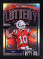 Drake Maye 2024 Panini Contenders Optic Lottery Ticket #LT-DME RC at PristineAuction.com