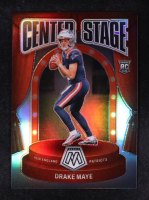 Drake Maye 2024 Panini Mosaic Center Stage #11 RC at PristineAuction.com