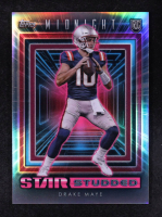 Drake Maye 2024 Topps Midnight Star Studded #SS-4 RC at PristineAuction.com