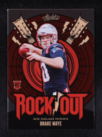Drake Maye 2024 Panini Absolute Rock Out #RO-DME RC at PristineAuction.com