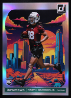 Marvin Harrison Jr. 2024 Donruss Downtown! Oversize #12 RC at PristineAuction.com