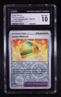 Lucky Helmet 2024 Pokemon Twilight Masquerade #158 (CGC 10) at PristineAuction.com