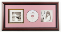 Taylor Swift Signed Custom Framed "The Torture Poets Department" CD Album Insert Display With CD Case (PSA) at PristineAuction.com