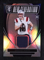Drake Maye 2024 Panini Totally Certified New Generation Jersey MEM #NGJ-DME RC at PristineAuction.com