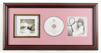 Taylor Swift Signed Custom Framed "The Torture Poets Department" CD Album Insert Display With CD Case (PSA) at PristineAuction.com