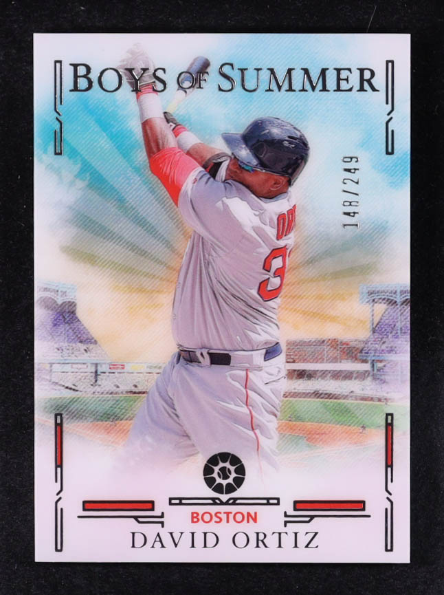 David Ortiz 2025 Panini Boys Of Summer #36 #148/299 at PristineAuction.com David Ortiz 2025 Panini Boys Of Summer #36 #148/299 at PristineAuction.com