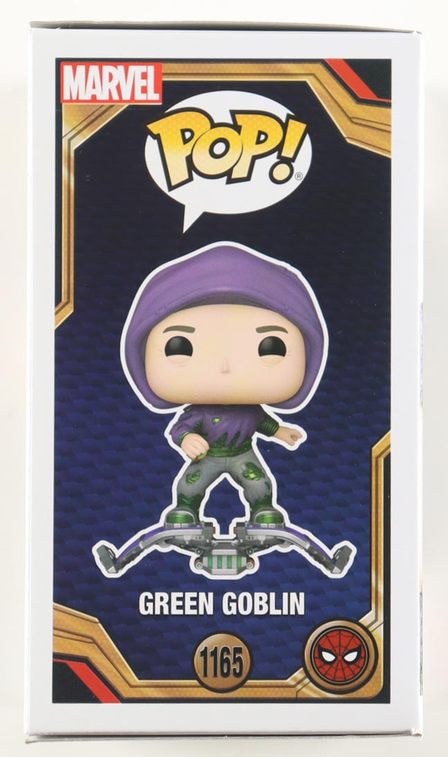 Willem Dafoe Signed "Spider-Man: No Way Home" #1165 Green Goblin Bobble-Head Funko Pop! Vinyl Figure (Beckett) at PristineAuction.com Willem Dafoe Signed "Spider-Man: No Way Home" #1165 Green Goblin Bobble-Head Funko Pop! Vinyl Figure (Beckett) at PristineAuction.com
