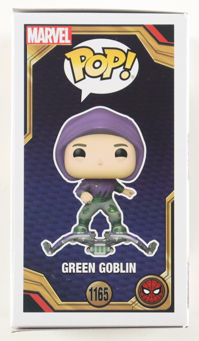 Willem Dafoe Signed "Spider-Man: No Way Home" #1165 Green Goblin Bobble-Head Funko Pop! Vinyl Figure (Beckett) at PristineAuction.com Willem Dafoe Signed "Spider-Man: No Way Home" #1165 Green Goblin Bobble-Head Funko Pop! Vinyl Figure (Beckett) at PristineAuction.com