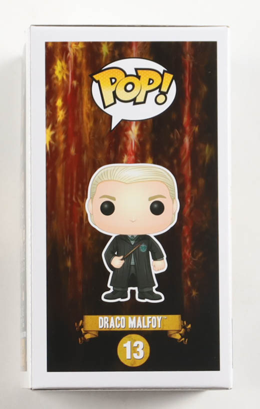 Tom Felton Signed "Harry Potter" #13 Draco Malfoy Funko Pop! Vinyl Figure (Beckett) at PristineAuction.com Tom Felton Signed "Harry Potter" #13 Draco Malfoy Funko Pop! Vinyl Figure (Beckett) at PristineAuction.com