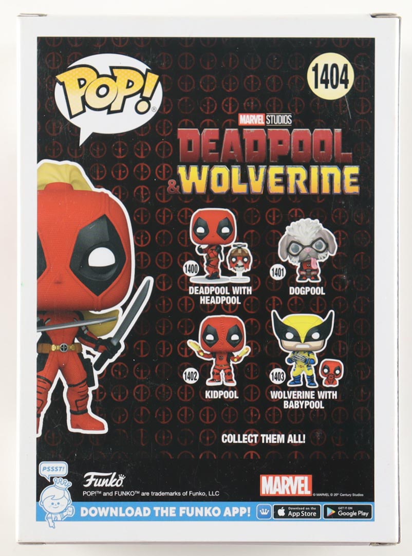 Blake Lively Signed "Deadpool & Wolverine" #1404 Ladypool Funko Pop! Vinyl Figure (ACOA) at PristineAuction.com Blake Lively Signed "Deadpool & Wolverine" #1404 Ladypool Funko Pop! Vinyl Figure (ACOA) at PristineAuction.com