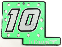 Ty Dillon Signed "10" Race-Used Pit Board (PA) at PristineAuction.com