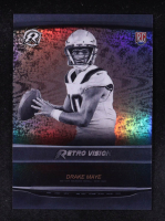 Drake Maye 2024-25 Topps Resurgence Retro Vision #RV-13 RC at PristineAuction.com