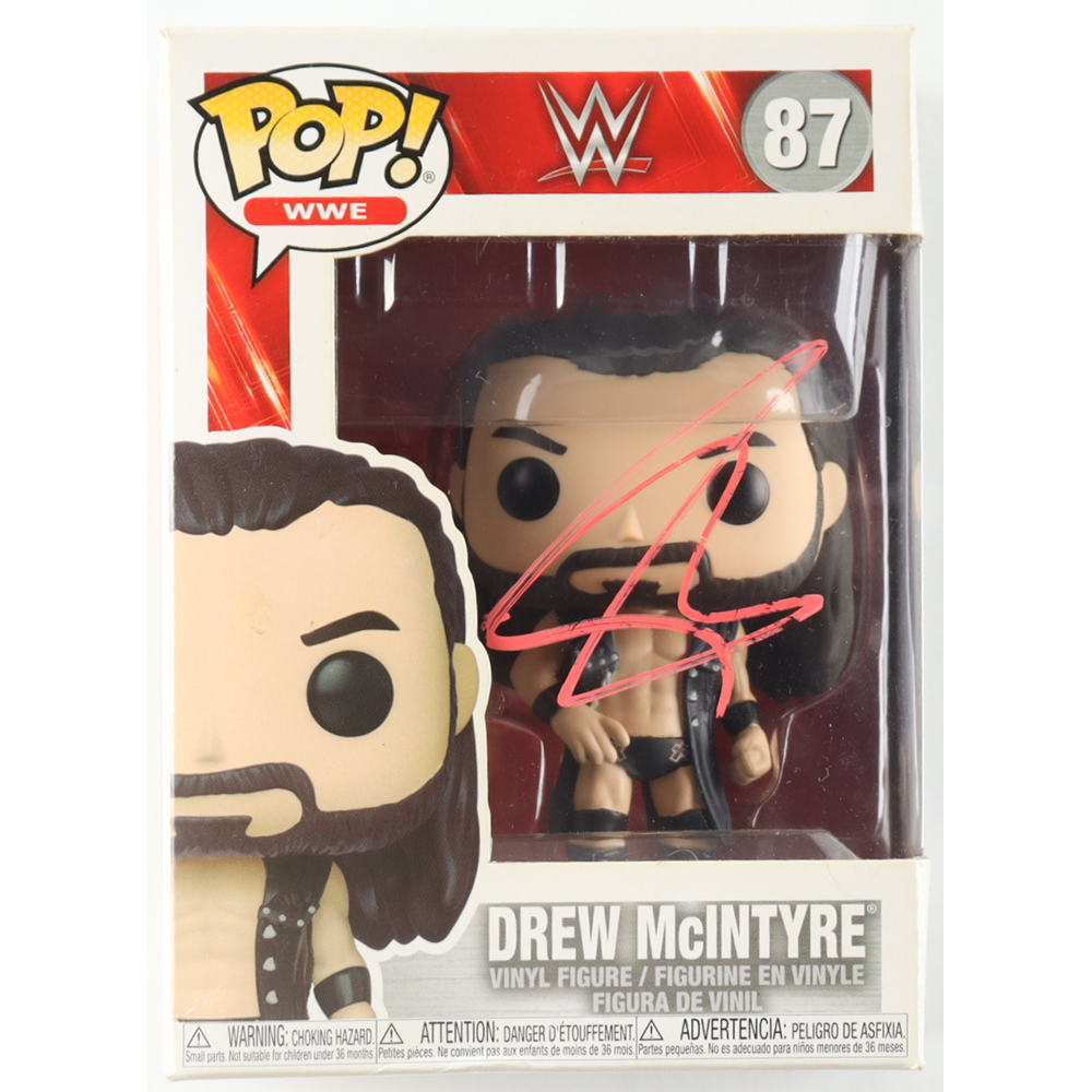 Drew McIntyre Signed "WWE" #87 Funko Pop! Vinyl Figure (JSA) at PristineAuction.com
