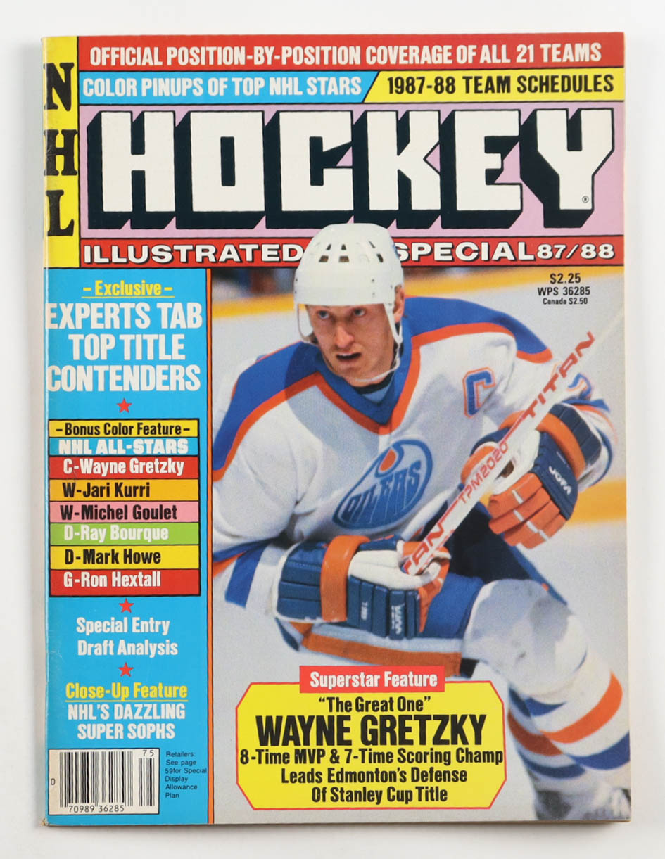 1987 NHL Hockey Illustrated Magazine at PristineAuction.com 1987 NHL Hockey Illustrated Magazine at PristineAuction.com