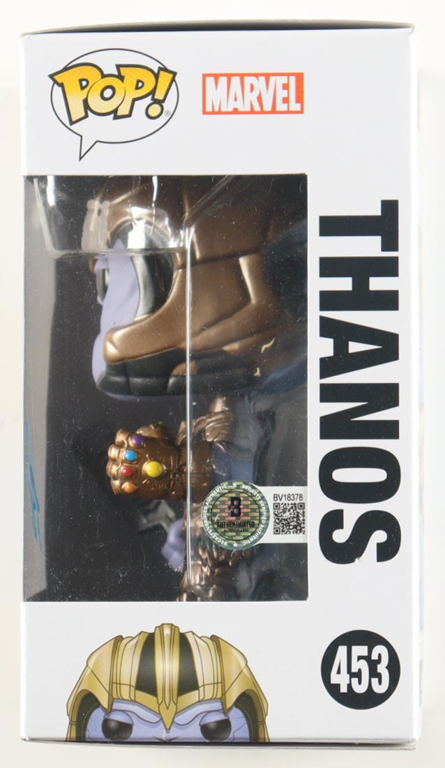 Josh Brolin Signed "Avengers" #453 Thanos Bobble-Head Funko Pop! Vinyl Figure (Beckett) at PristineAuction.com Josh Brolin Signed "Avengers" #453 Thanos Bobble-Head Funko Pop! Vinyl Figure (Beckett) at PristineAuction.com