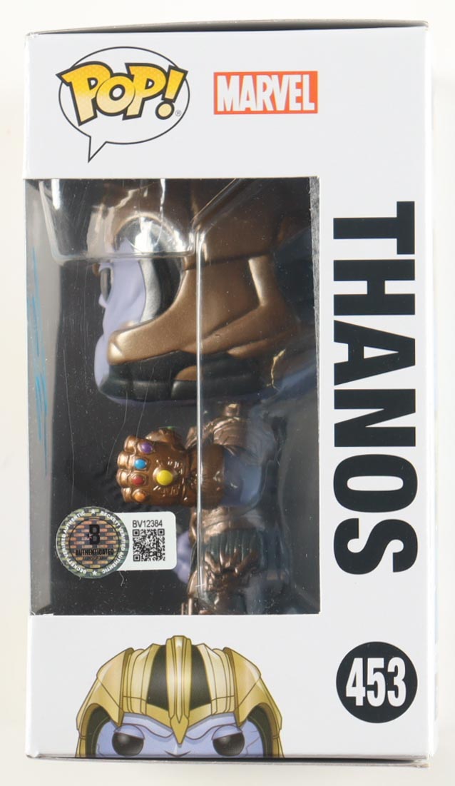 Josh Brolin Signed "Avengers" #453 Thanos Bobble-Head Funko Pop! Vinyl Figure (Beckett) at PristineAuction.com Josh Brolin Signed "Avengers" #453 Thanos Bobble-Head Funko Pop! Vinyl Figure (Beckett) at PristineAuction.com