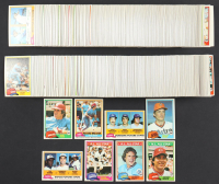 1981 Topps Baseball Complete Set of (726) Cards with Jack Perconte / Mike Scioscia / Fernando Valenzuela #302 RC, Nolan Ryan #240, Rickey Henderson #261, Kirk Gibson #315 at PristineAuction.com