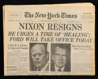 1974 New York Times Newspaper at PristineAuction.com