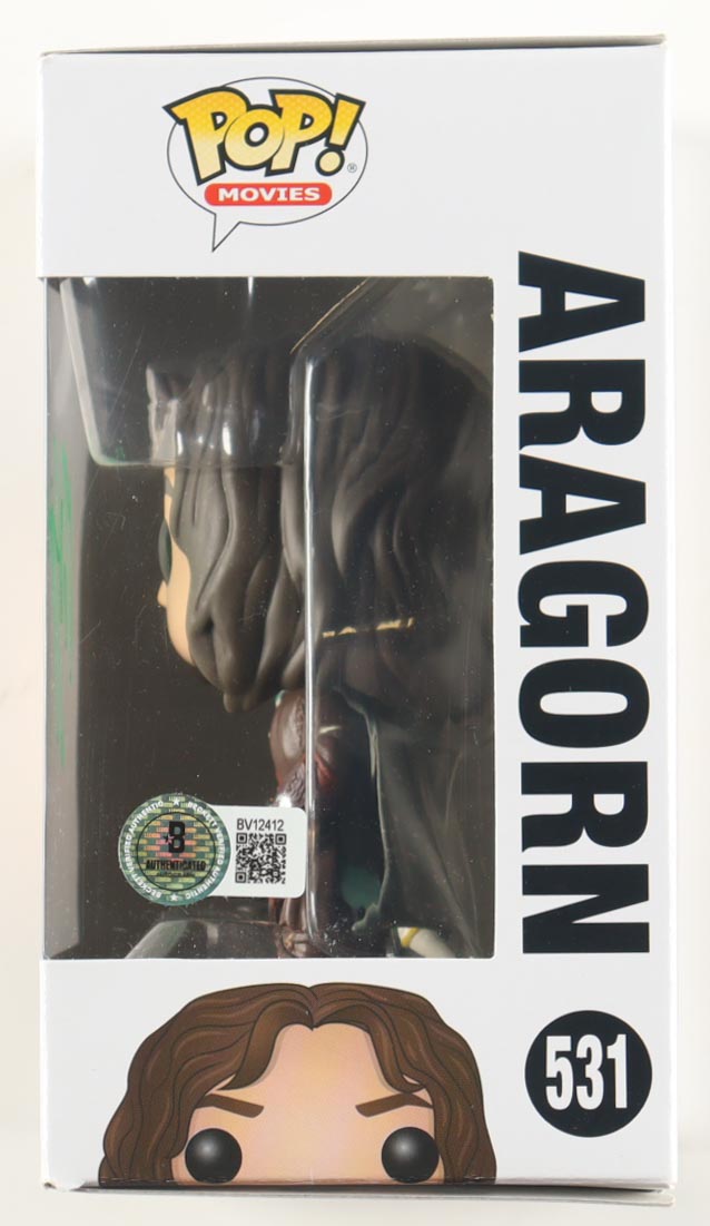 Viggo Mortensen Signed "The Lord of the Rings" #531 Aragorn Funko Pop! Vinyl Figure (Beckett) at PristineAuction.com Viggo Mortensen Signed "The Lord of the Rings" #531 Aragorn Funko Pop! Vinyl Figure (Beckett) at PristineAuction.com