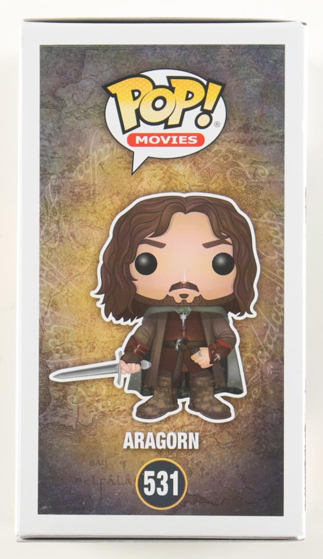 Viggo Mortensen Signed "The Lord of the Rings" #531 Aragorn Funko Pop! Vinyl Figure (Beckett) at PristineAuction.com Viggo Mortensen Signed "The Lord of the Rings" #531 Aragorn Funko Pop! Vinyl Figure (Beckett) at PristineAuction.com
