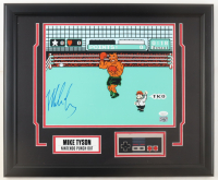 Mike Tyson Signed Custom Framed Photo Display With Nintendo Controller (JSA & Tyson) at PristineAuction.com