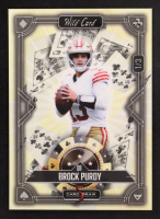 Brock Purdy 2024 Wild Card 5 Card Draw Classic Silver #S5CDCL-BP #1/3 at PristineAuction.com