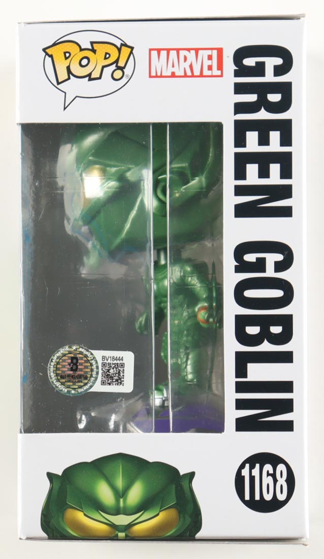 Willem Dafoe Signed "Spider-Man: No Way Home" #1168 Green Goblin Bobble-Head Funko Pop! Vinyl Figure (Beckett) at PristineAuction.com Willem Dafoe Signed "Spider-Man: No Way Home" #1168 Green Goblin Bobble-Head Funko Pop! Vinyl Figure (Beckett) at PristineAuction.com