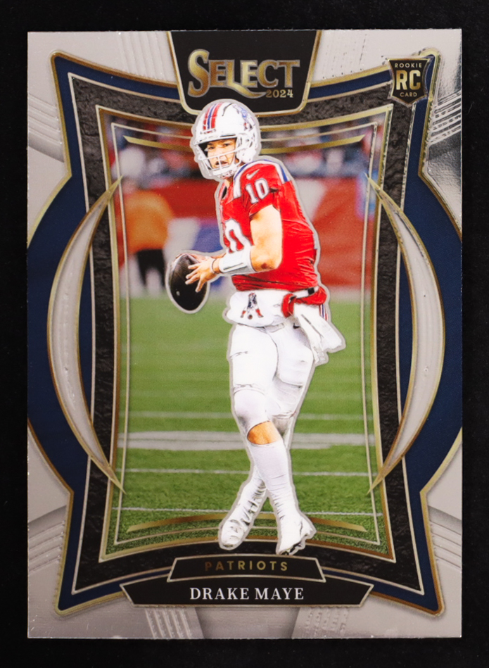 Drake Maye 2024 Select #27 RC at PristineAuction.com Drake Maye 2024 Select #27 RC at PristineAuction.com