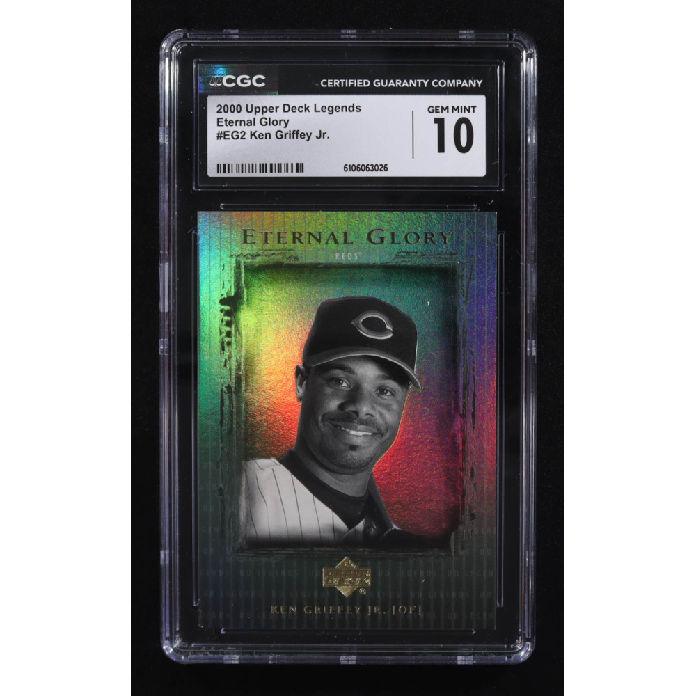 Ken Griffey Jr. 2000 Upper Deck Legends Eternal Glory #EG2 (CGC 10) at PristineAuction.com