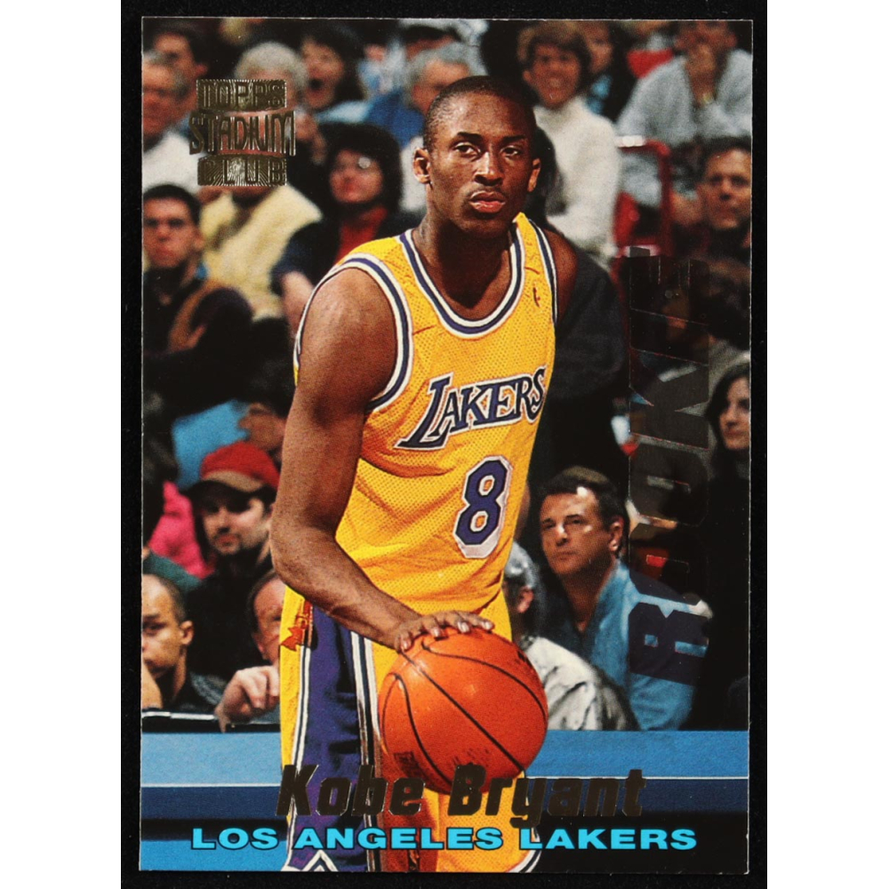 Kobe Bryant 1996-97 Stadium Club Rookies 1 #R12 RC at PristineAuction.com