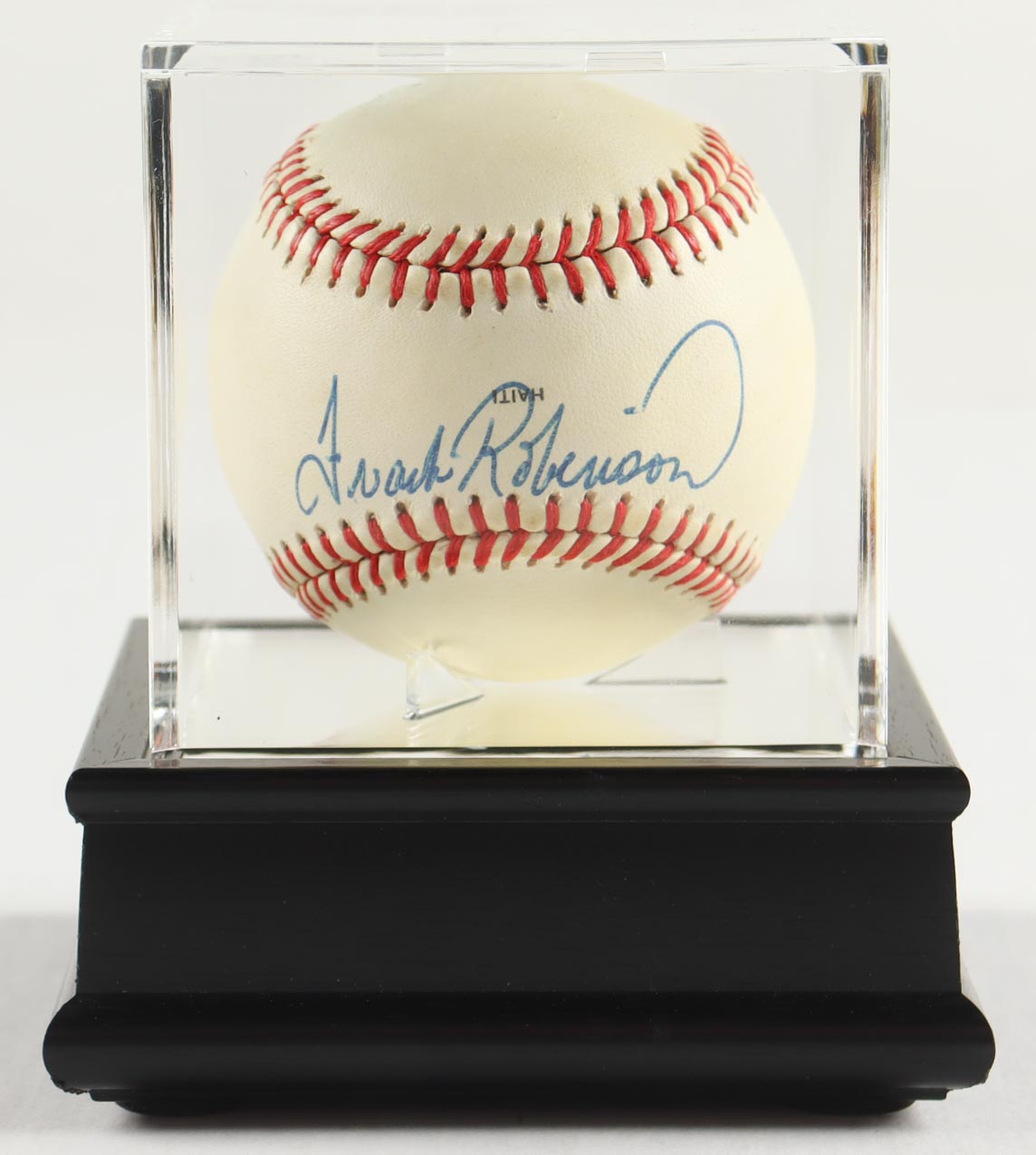 Frank Robinson Signed Official 1983 All-Star Game Baseball With Display Case (PSA) at PristineAuction.com Frank Robinson Signed Official 1983 All-Star Game Baseball With Display Case (PSA) at PristineAuction.com