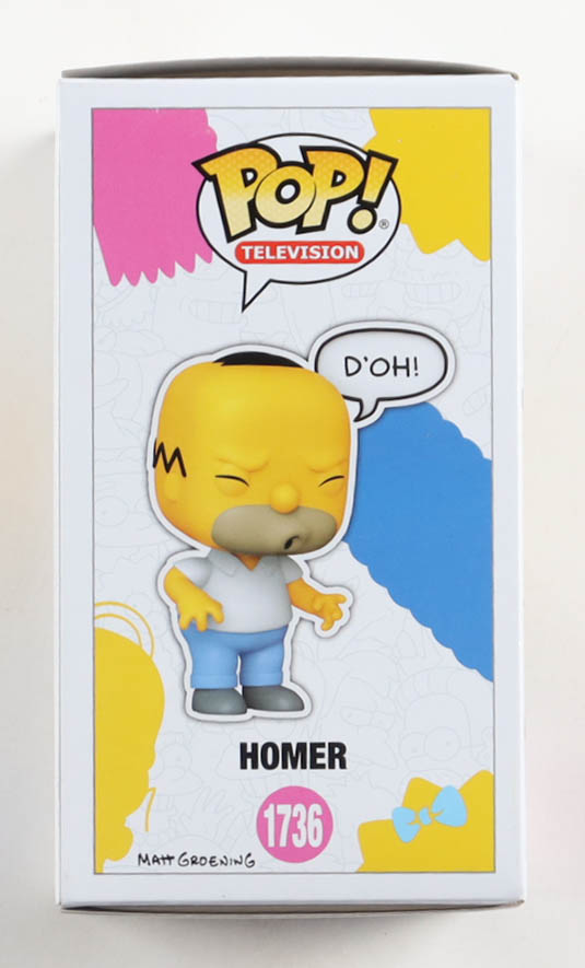 Dan Castellaneta Signed "The Simpsons" #1736 Homer Funko Pop! Vinyl Figure (Beckett) at PristineAuction.com Dan Castellaneta Signed "The Simpsons" #1736 Homer Funko Pop! Vinyl Figure (Beckett) at PristineAuction.com