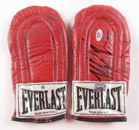 Mike Tyson Signed Set Of (2) Everlast Sparring Boxing Gloves (PSA) at PristineAuction.com
