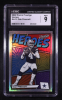 Dak Prescott 2022 Prestige Heroes #12 (CGC 9) at PristineAuction.com