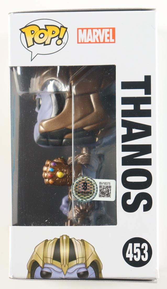 Josh Brolin Signed "Avengers" #453 Thanos Bobble-Head Funko Pop! Vinyl Figure (Beckett) at PristineAuction.com Josh Brolin Signed "Avengers" #453 Thanos Bobble-Head Funko Pop! Vinyl Figure (Beckett) at PristineAuction.com