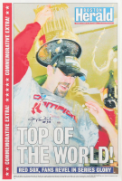 Jason Varitek Signed Boston Herald 16x24 Art Print (PSA) at PristineAuction.com