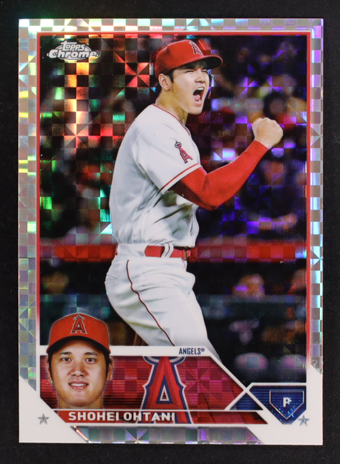 Shohei Ohtani 2023 Topps Chrome X-Fractors #17 at PristineAuction.com Shohei Ohtani 2023 Topps Chrome X-Fractors #17 at PristineAuction.com