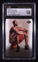 LeBron James 2003 Upper Deck LeBron James Box Set #26 Changing Times RC (CSG 10) at PristineAuction.com