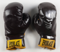 Mike Tyson Signed Everlast Pair of (2) Vintage Boxing Gloves (PSA & Tyson) at PristineAuction.com