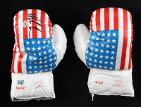 Mike Tyson Signed Pair of (2) Defender USA Boxing Gloves (Tyson & PSA) at PristineAuction.com