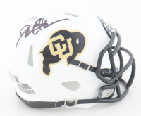 Deion Sanders Signed Colorado Buffaloes Speed Mini Helmet (Beckett) at PristineAuction.com