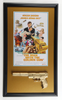 1974 "The Man with the Golden Gun" Custom Framed Poster Display with Prop Pistol at PristineAuction.com