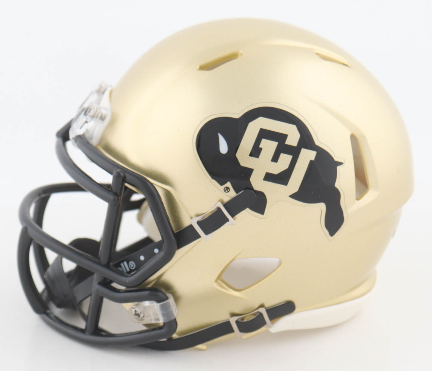 Deion Sanders Signed Colorado Buffaloes Speed Mini Helmet (Beckett) at PristineAuction.com Deion Sanders Signed Colorado Buffaloes Speed Mini Helmet (Beckett) at PristineAuction.com