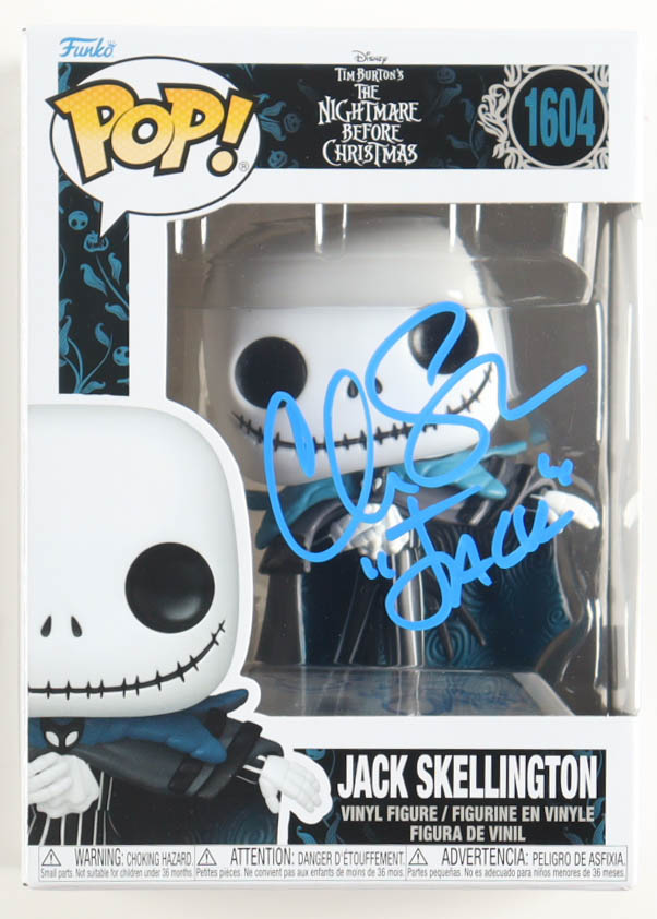 Chris Sarandon Signed "Nightmare Before Christmas" #1604 Jack Skellington Funko Pop! Vinyl Figure Inscribed "Jack" (PA) at PristineAuction.com Chris Sarandon Signed "Nightmare Before Christmas" #1604 Jack Skellington Funko Pop! Vinyl Figure Inscribed "Jack" (PA) at PristineAuction.com